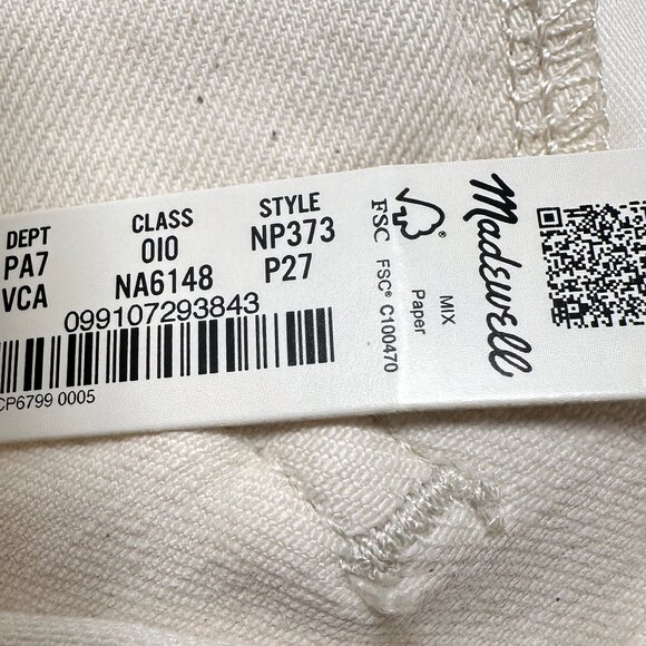 Madewell - The Perfect Vintage Wide Leg Crop Jean - Women's 27 Petite - NWT - Picture 4 of 9